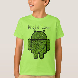 Camiseta Caractere de porta Pancho para robô Android™
