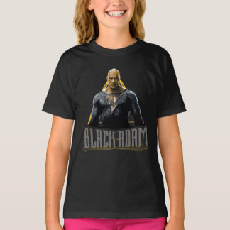 Camiseta Caractere e Nome de Adão Preto