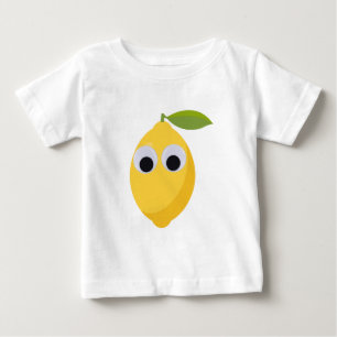 Camiseta Caractere Lemon, fruta doce com olhos malvados