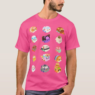 Camiseta Caracteres Associados Pui Pui Molcar - Preto
