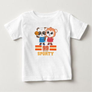 Camiseta Caracteres de fraternidade animal brilhantes e div