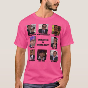 Camiseta Caracteres de Scott