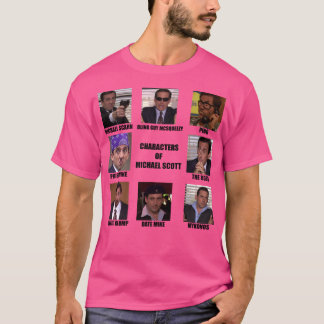Camiseta Caracteres de Scott