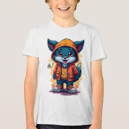 Camiseta caracteres icônicos