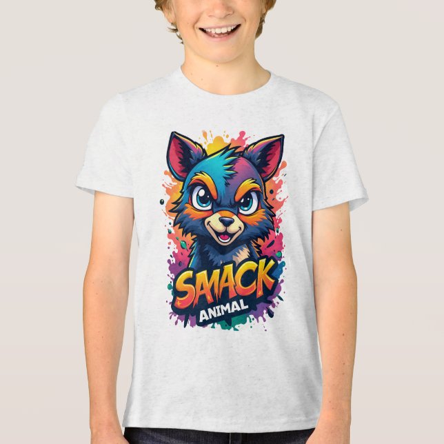 Camiseta caracteres icônicos (Frente)