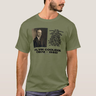 Camiseta Característica do Coolidge novo idoso desaprendid