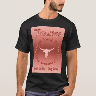 Camiseta Características do Taurus (Sinal de Terra Zodíac