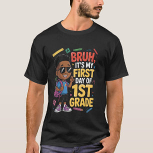 Camiseta Caramba É Meu Primeiro Dia Na 1ª Série