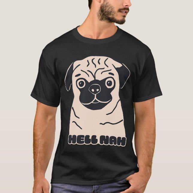 Camiseta Caramba, pug cachorro (Frente)