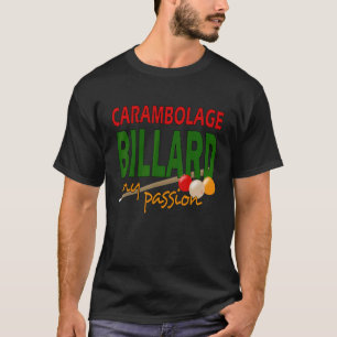 Camiseta Carambolage Billiard Club Sport