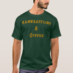 Camiseta Caramelo de combate design de café