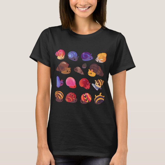 Camiseta caramujo de água doce (Frente)