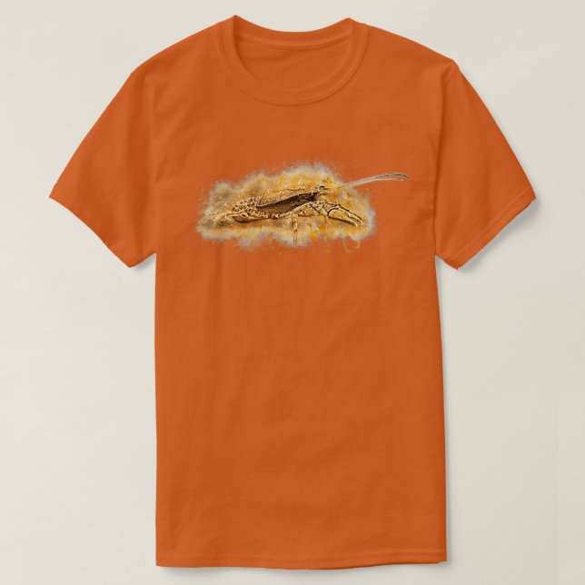 Camiseta Caranguejo Aegla platensis (Frente do Design)