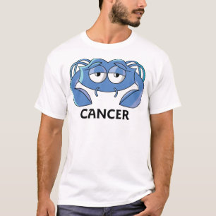 Camiseta Caranguejo Azul cancer