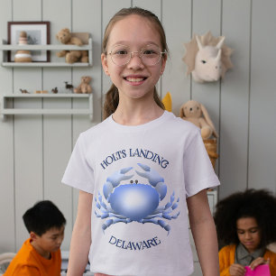 Camiseta Caranguejo Azul de Desembarque
