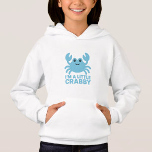 Camiseta Caranguejo Azul Pastel - gentil "Sou um Pequeno Ca