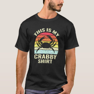 Camiseta caranguejo carne de caranguejo retro marisco caran