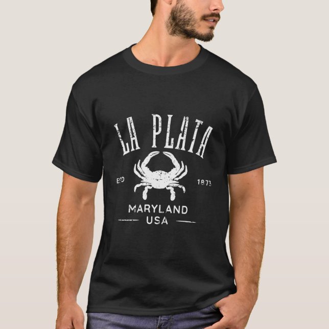 Camiseta Caranguejo De La Plata Maryland Distante (Frente)