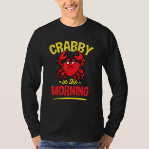 Camiseta Caranguejo De Manhã - Caranguejo Comendo Arpão