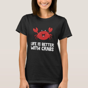 Camiseta Caranguejo De Marisco É Melhor Com Caranguejo 1