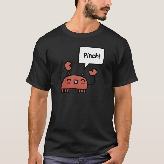 Camiseta Caranguejo de Pinchy (Frente)