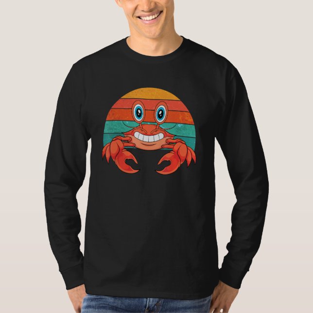 Camiseta Caranguejo-do-mar-branco (Frente)
