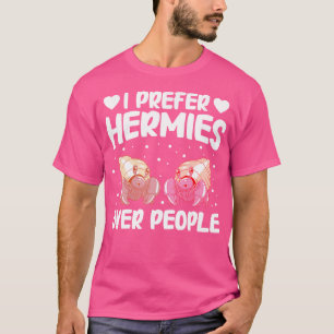 Camiseta Caranguejo Hermit Crab Entusiasta do Hermit Crab