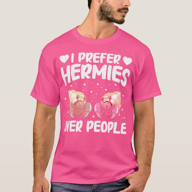 Camiseta Caranguejo Hermit Crab Entusiasta do Hermit Crab (Frente)