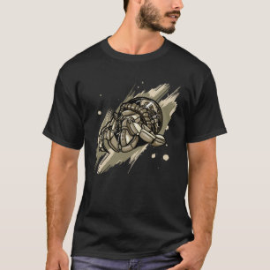 Camiseta Caranguejo mecânico Steampunk fixe
