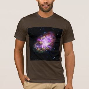 Camiseta Caranguejo Nebula Supernova Remanescente Composto 