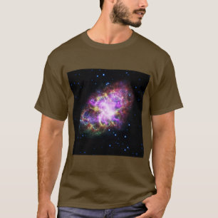 Camiseta Caranguejo Nebula Supernova Remanescente Composto 