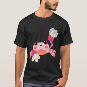 Camiseta caranguejo pom pom