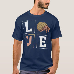Camiseta Caranguejo-Presente-amante de os animais