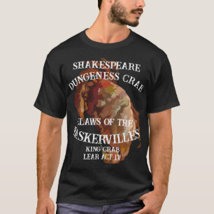 Camiseta Caranguejo Rei Shakespeare Lear Pinças de Carangue
