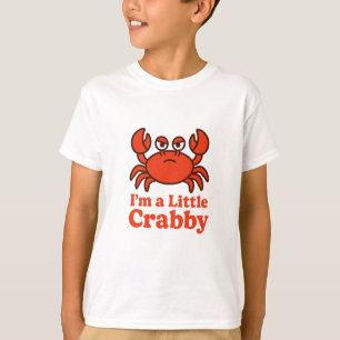 Camiseta Caranguejo Vermelho Jovial – Humor “Estou um Pouco