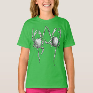 Camiseta Caranguejos Dançando No Sabbath Dictionnaire Infer