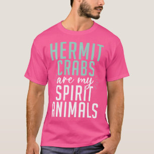 Camiseta Caranguejos-Emeras São Os Meus Animais-Espíritos Q