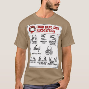 Camiseta Caranguejos Gráfico C 1