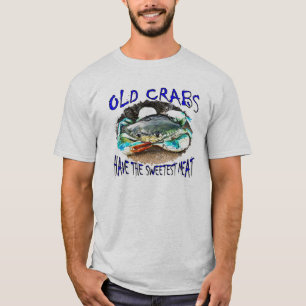 Camiseta Caranguejos Velhos Têm a Carne Mais Doce