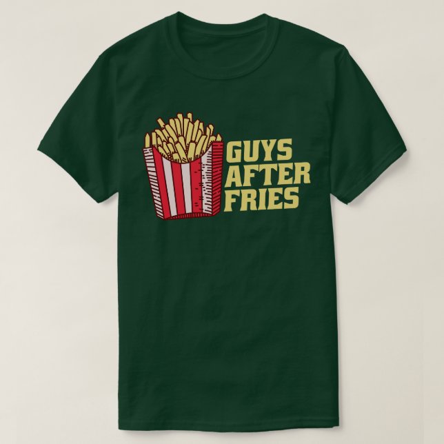 Camiseta Caras Após Fries (Frente do Design)