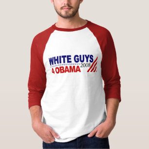 Camiseta Caras brancas 4 Obama