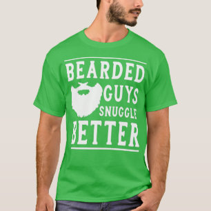Camiseta Caras com barba mastigando barba mais engraçada pr