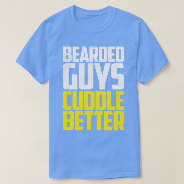 Camiseta Caras com barba melhor Suco Clássico (Frente do Design)