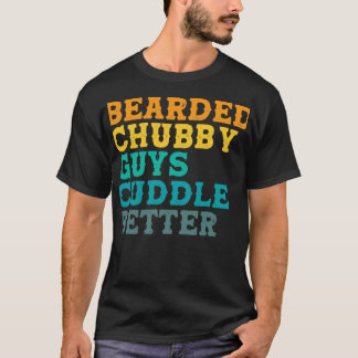 Camiseta Caras de Chubby com uma barba melhor