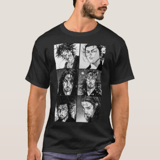 Camiseta Caras de Manga Vagabond