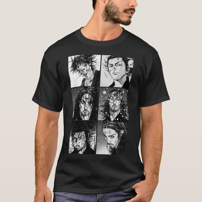 Camiseta Caras de Manga Vagabond (Frente)