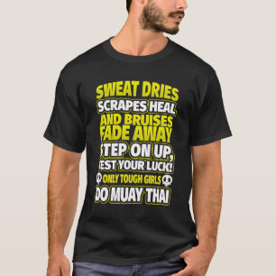 Camiseta Caras Duras E Mal Tailandesas Combatendo Mal