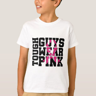 Camiseta Caras Duras Vestem Consciência do Cancer de Mama R
