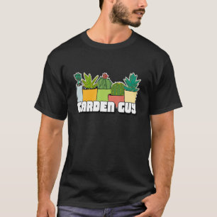 Camiseta Caras E Plantas De Jardim