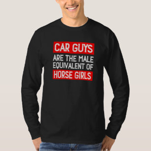 Camiseta Caras Engraçadas De Carros São O Equivalente Mascu
